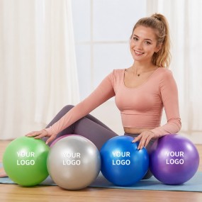 Pilatesball oder Yoga-Übungsball mit individuellem Logo...